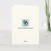 Carte Remise de diplôme de cheval (Dos)