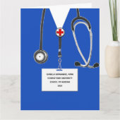 Carte Remise de diplômes d'infirmière 2026 (Devant)