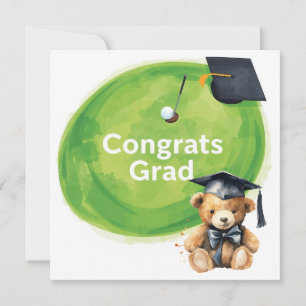 Carte Remise des diplômes de golf Félicitations pour un