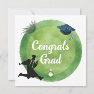 Carte Remise des diplômes de golf Félicitations pour un 