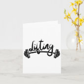 Carte Remise En Forme Ascenseur Gym Remise En Forme (Fleur jaune)