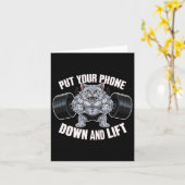 Carte Remise En Forme De Fitness Cat Remise En Forme Bod (Fleur jaune)