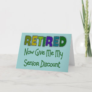 Carte Remise sur le principal retraité