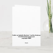 Carte Remorque aux jardins d'Isabelle (Dos)