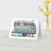 Carte Remorque de campeur spartiate rv (Fleur jaune)