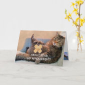 Carte Remplacement de la hanche (Fleur jaune)