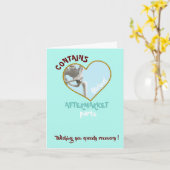 Carte remplacement de la hanche humour total cadeau de c (Fleur jaune)