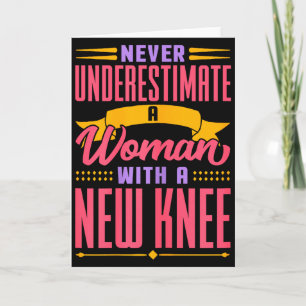 Carte Remplacement du genou pour les femmes Récupération