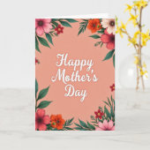 Carte remplie de sentiments rayés (Fleur jaune)