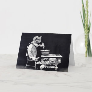 Carte Remuer le bol Kitty