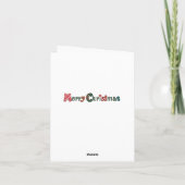 Carte Ren à Noël (Dos)