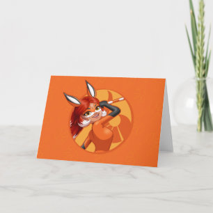 Carte Rena Rouge Orange Badge