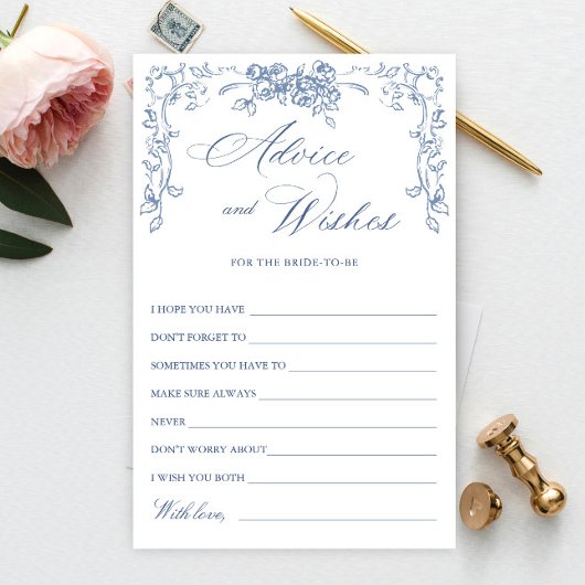 Carte Renaissance Ornat Dusty Blue Wings & Advice