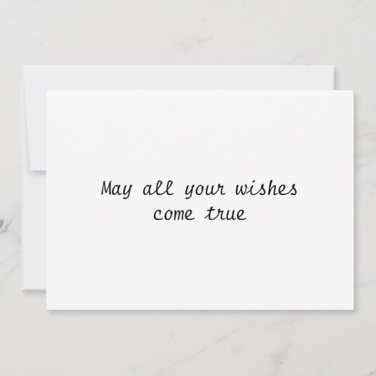 Carte Renard coloré personnalisé Anniversaire (Dos)