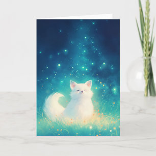 Carte Renard des neiges Joyau d'hiver