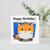 Carte Renard rouge (Debout devant)