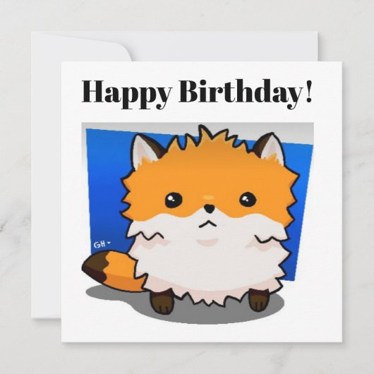 Carte Renard rouge (Devant)