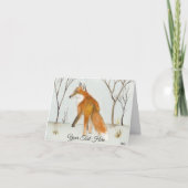 Carte Renard rouge (Devant)