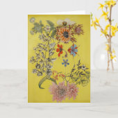 Carte Renarde (Fleur jaune)