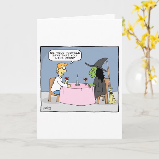 Carte Rencontre Sorcière (Fleur jaune)