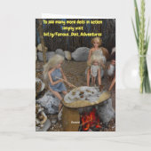 Carte Rencontrez les Gym Girls. (Dos)