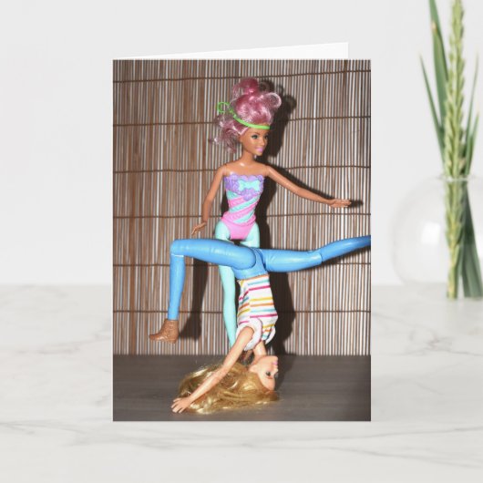 Carte Rencontrez les Gym Girls. (Devant)