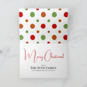 Carte Rencontrez-Moi Sous La Mistletoe Mignonne Chat Noë (Intérieur)