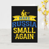 Carte Rendez à la Russie sa petite taille – Drôle de déc (Fleur jaune)