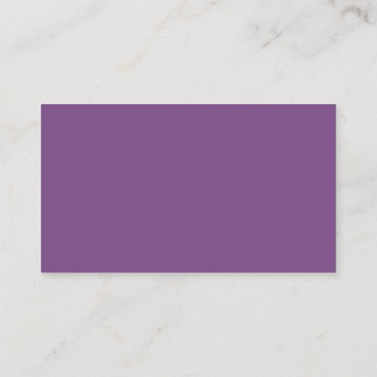 Carte Rendez-vous coiffure violet (Dos)