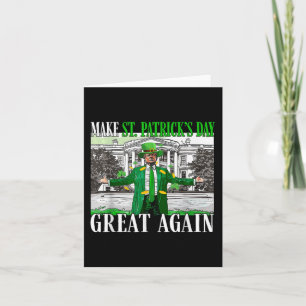 Carte Rendre la fête de St. Patricks à nouveau formidabl