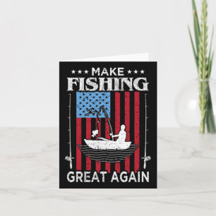Carte Rendre la pêche à la beauté Trump amusant pêcheur