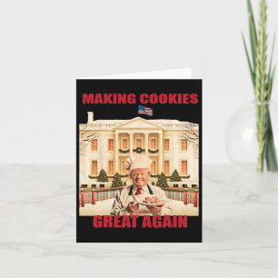 Carte Rendre le cookie génial à nouveau drôle Trump pren