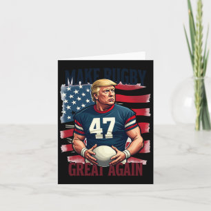 Carte Rendre le rugby à la grandeur drôle Ventilateur Tr