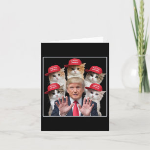 Carte Rendre les chats en sécurité Trump 2024 Casquette