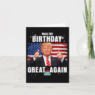 Carte Rendre ma grandeur d'anniversaire à nouveau drôle