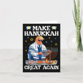 Carte Rendre sa grandeur à Hanoukka Trump Juif Ugly Chan (Devant)