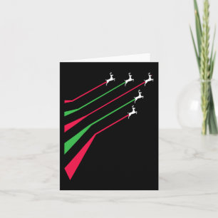 Carte Rennes jets patriotique rayure rouge et vert joyeu