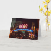 Carte Reno Arch Sign #1 (Fleur jaune)