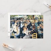 Carte Renoir - Danse au Moulin de la Galette, (Devant/Arrière en situation)