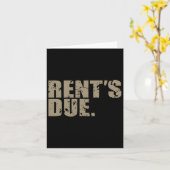 Carte Rent's due Work Bodybuilder Weightlifting Dis (Fleur jaune)