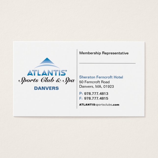 Carte Rep Membre (Devant)