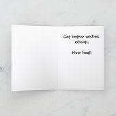 Carte Repairs Done Get Well Card  SG-1 (Intérieur)