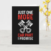 Carte Réparation mécanique de la voiture Garage Tuning d (Fleur jaune)