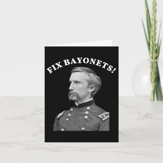 Carte Réparez le devis de guerre civile de Bayonets Josh (Devant)