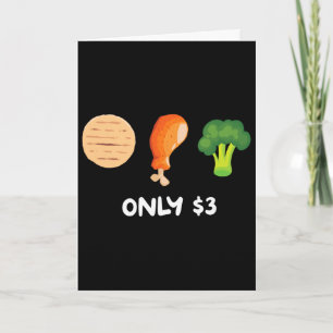 Carte Repas succulent à trois dollars - Tor au poulet et