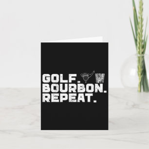 Carte Répéter Golf Bourbon Golf & Bourbon Boire Lo