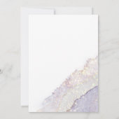 Carte Répétition en aquarelle fleur sauvage Mariage Peri (Dos)