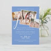 Carte Report du mariage Changement de date Réception (Debout devant)