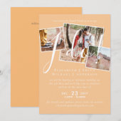 Carte Report mariage Changement de date Réception (Devant / Derrière)