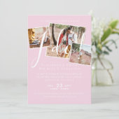 Carte Report mariage Changement de date Réception (Debout devant)